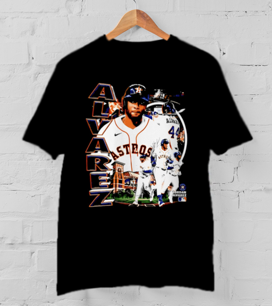 Yordan Alvarez Astros Baseball Number 44 Collage T-Shirt