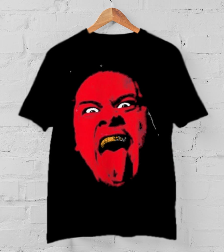 Zilla Fatu Distressed Wrestling Face T-Shirt