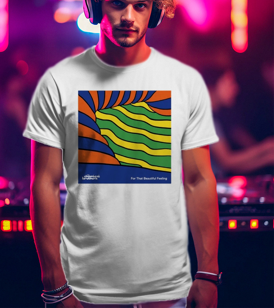 The Chemical Brothers For That Beautiful Feeling Psychedelic Wave T-Shirt