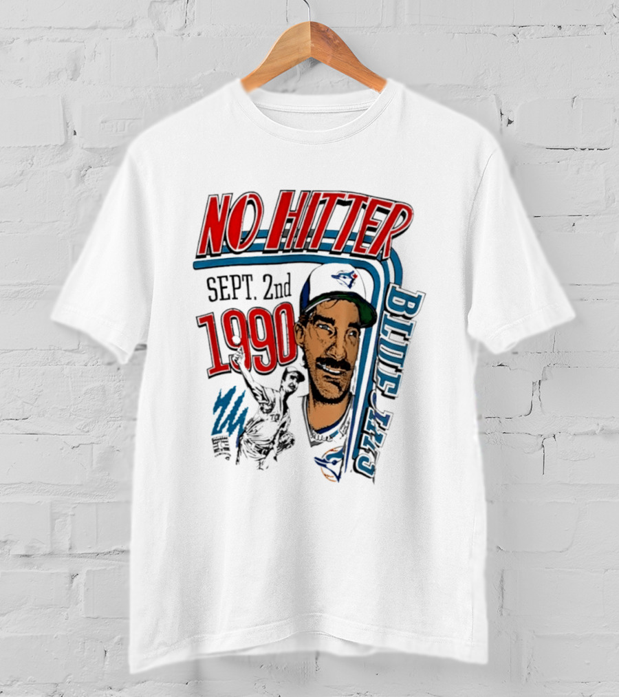 Toronto Blue Jays No Hitter Dave Stieb Sept 2nd 1990 T-Shirt