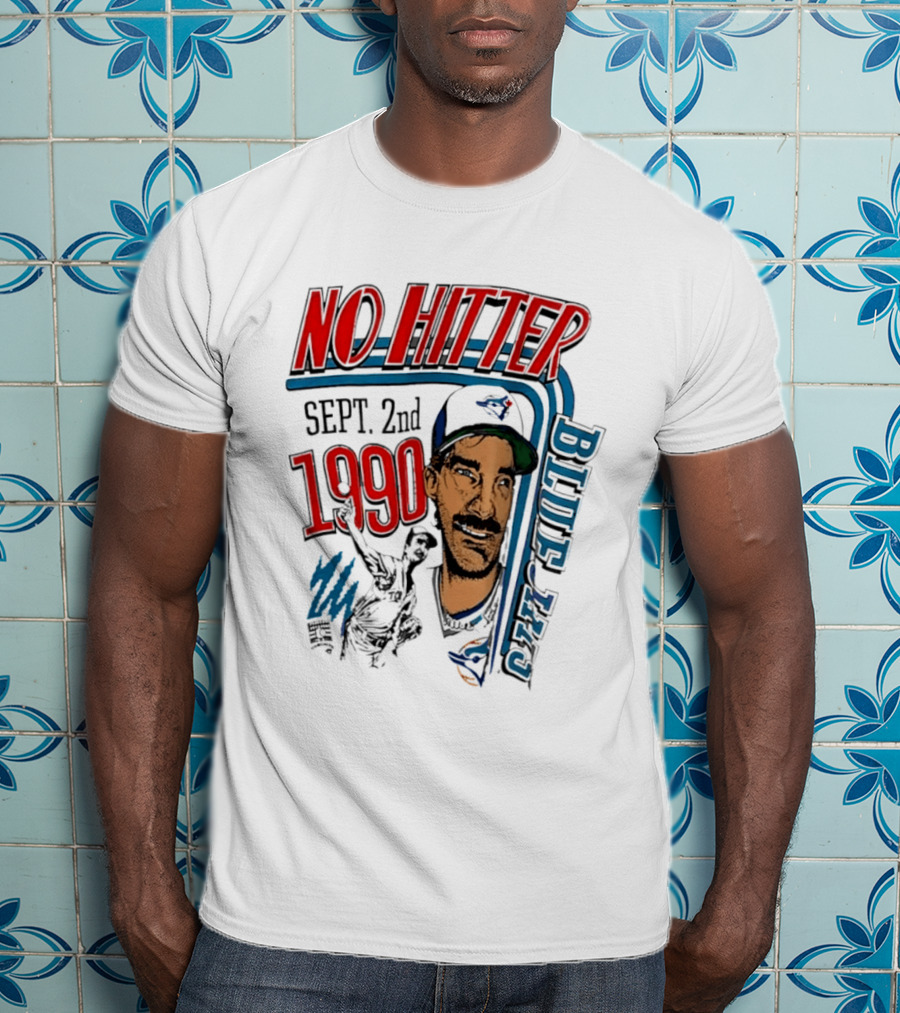 Toronto Blue Jays No Hitter Dave Stieb Sept 2nd 1990 T-Shirt