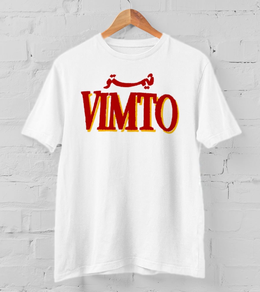 VIMTO Arabic Nostalgic Beverage Branding T-Shirt