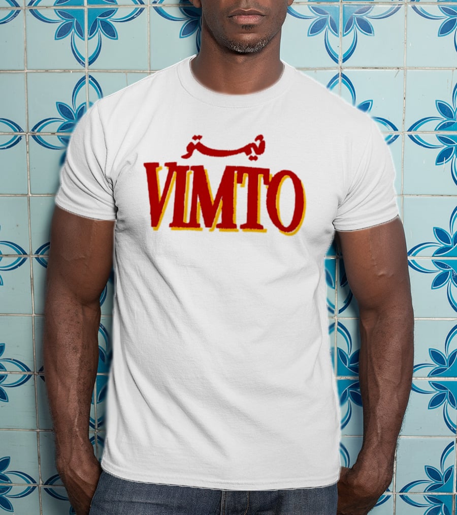 VIMTO Arabic Nostalgic Beverage Branding T-Shirt