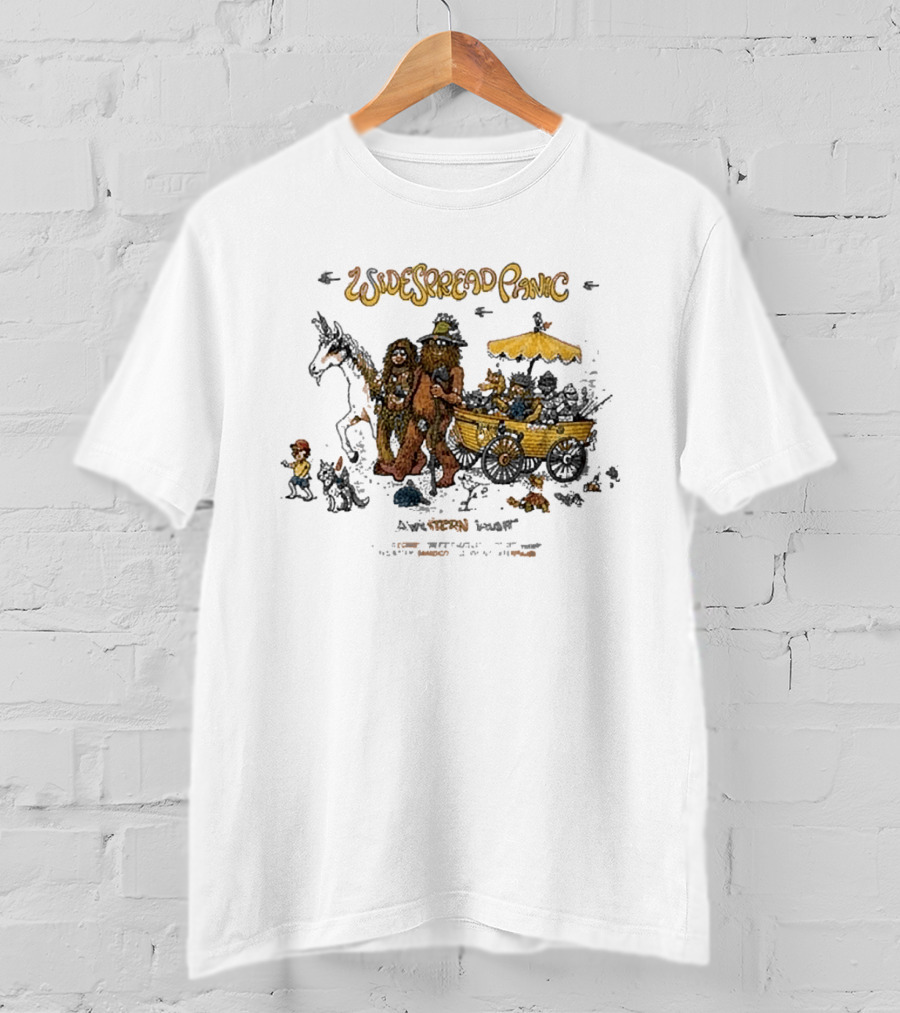 Widespread Panic Western Jaunt Tour 2026 July 5 To July 25 Spusta T-Shirt