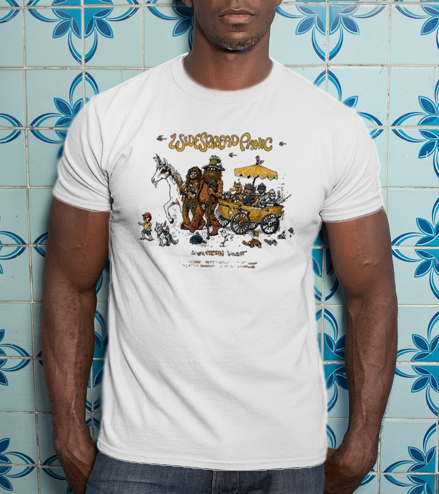 Widespread Panic Western Jaunt Tour 2026 July 5 To July 25 Spusta T-Shirt