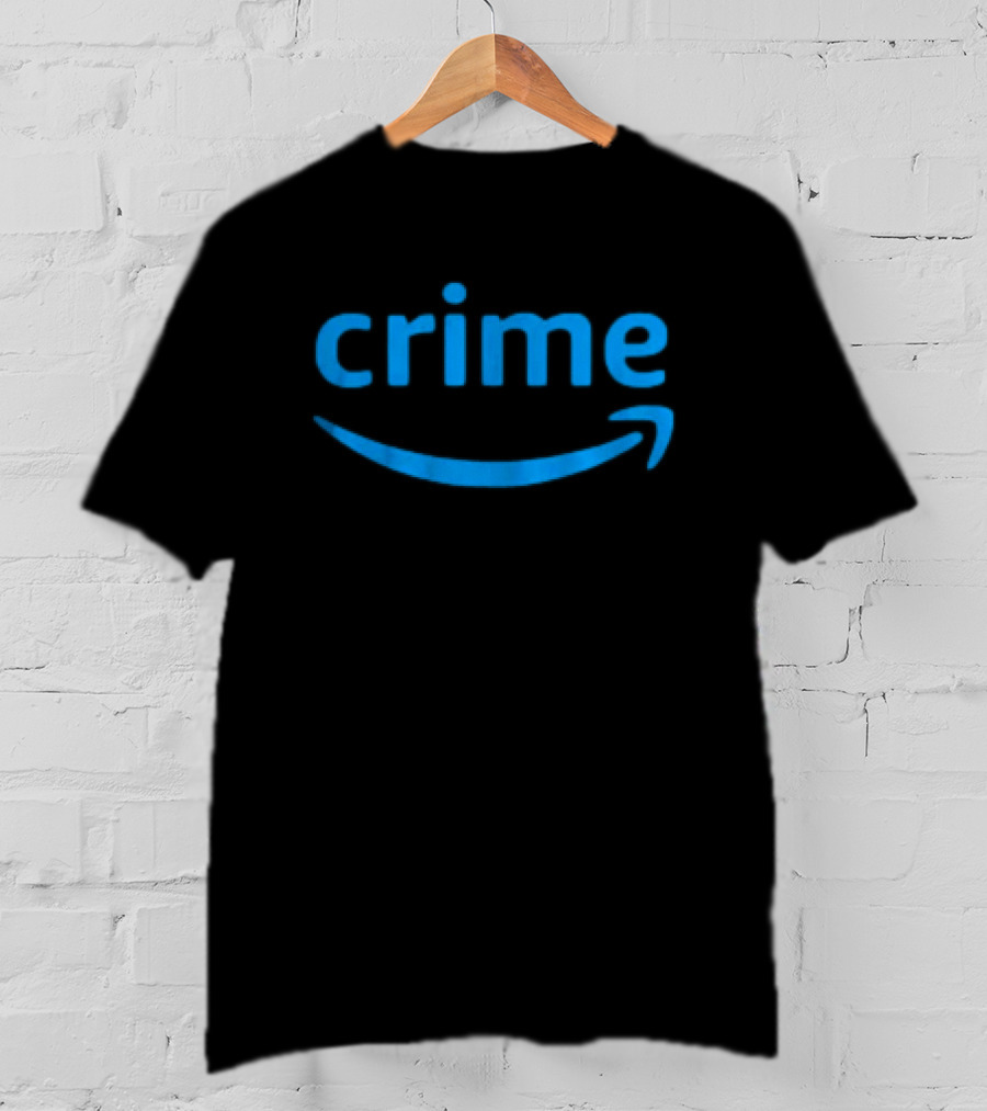 Amazon Prime Crime Parody Oversized T-Shirt