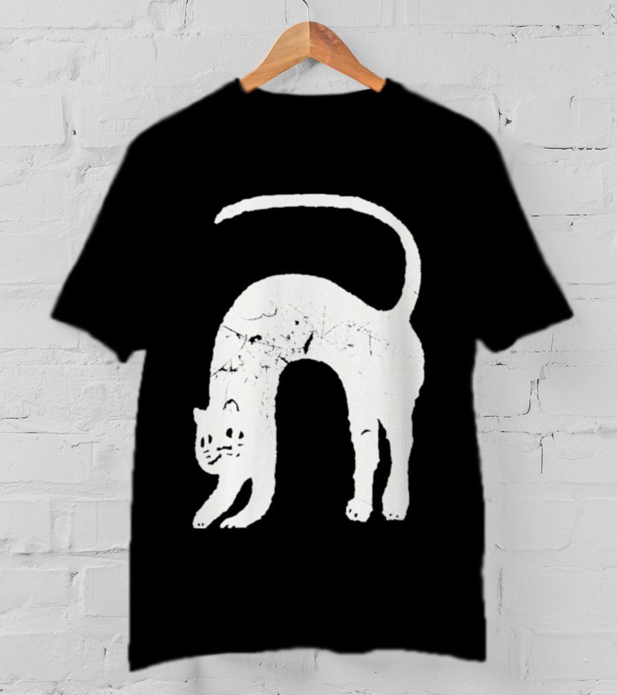 Angeltype Catvisu Arched Feline T-Shirt