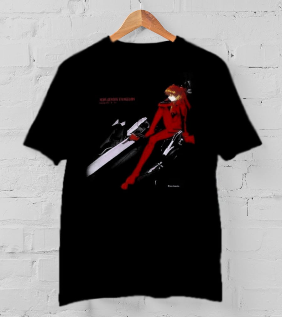 Asuka Langley Soryu Neon Genesis Evangelion Genesis 0 11 Bold Red T-Shirt