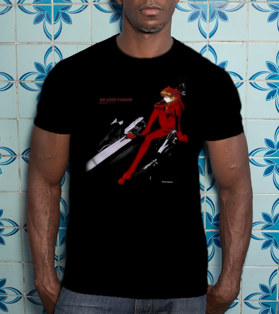 Asuka Langley Soryu Neon Genesis Evangelion Genesis 0 11 Bold Red T-Shirt