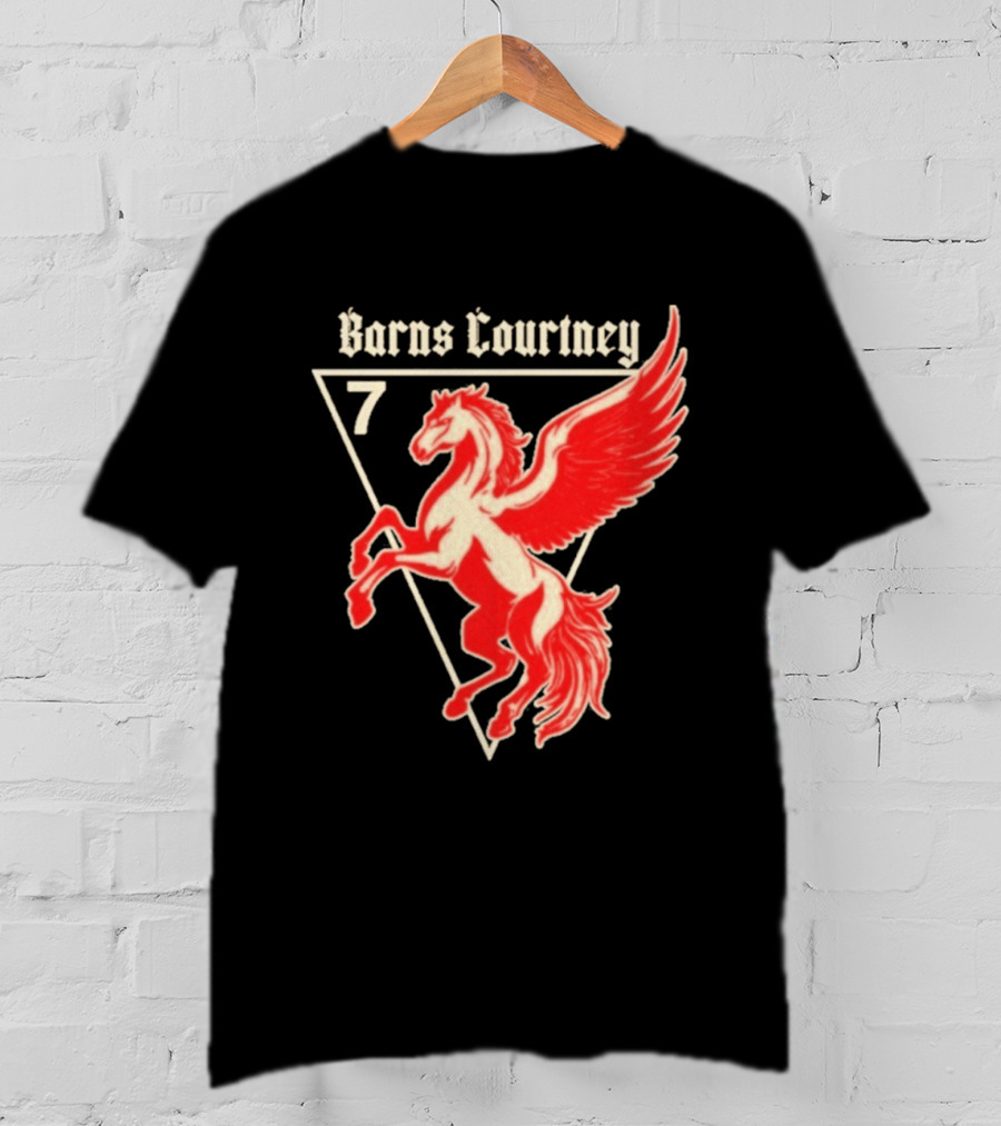 Barns Courtney Pegasus 7 Retro Triangular Pegasus T-Shirt