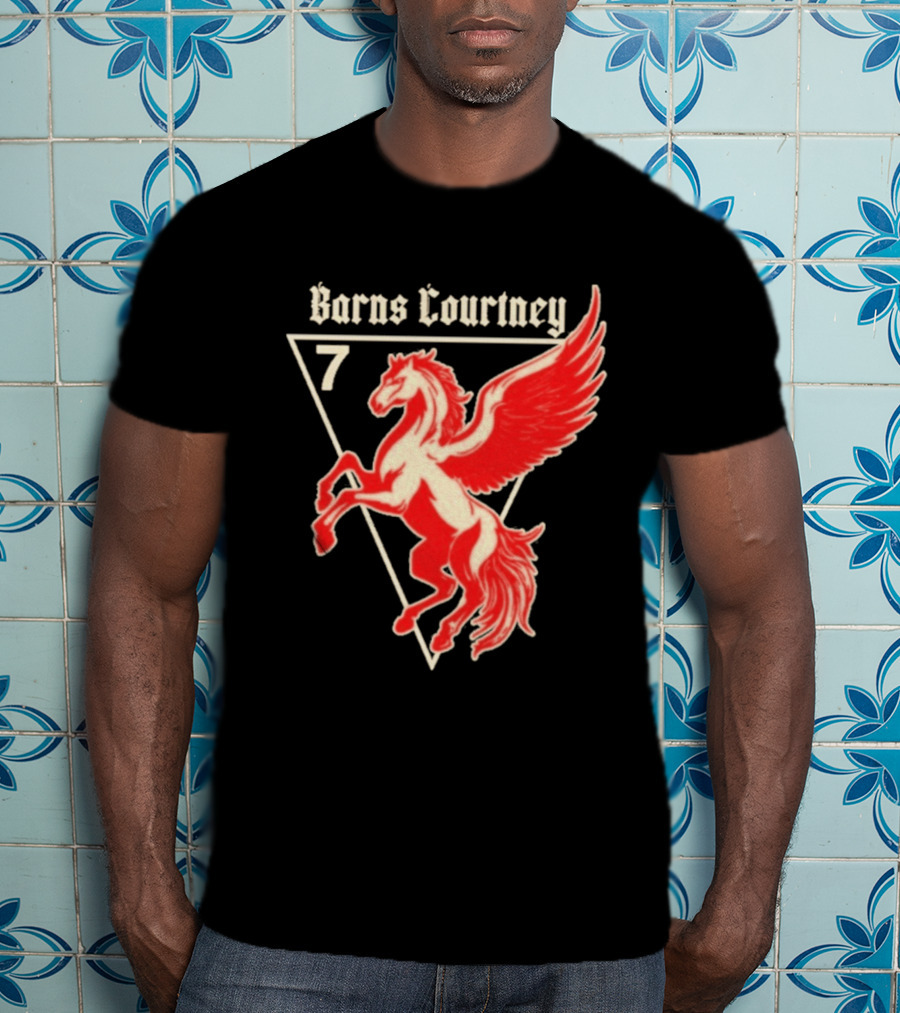 Barns Courtney Pegasus 7 Retro Triangular Pegasus T-Shirt
