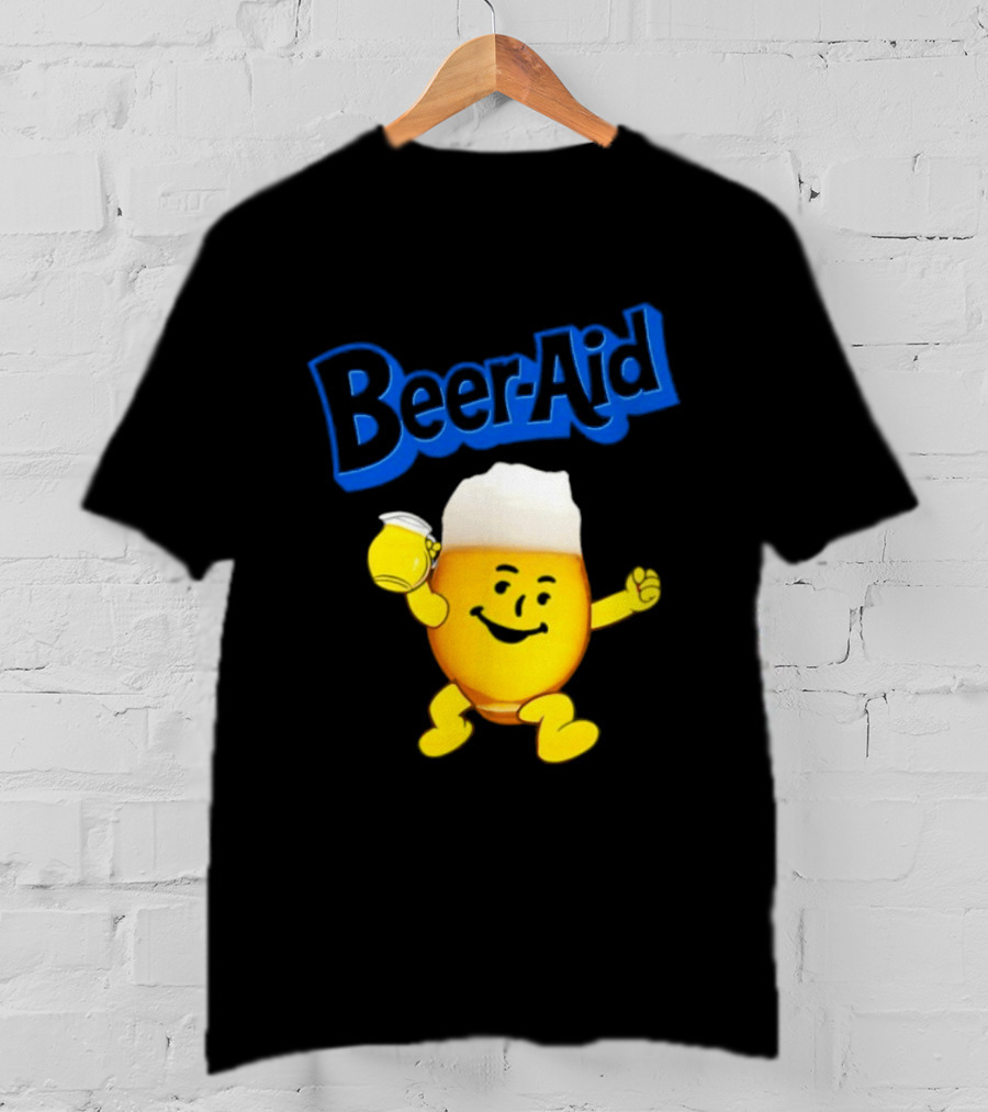 Beer Aid Kool Aid Beer Alcohol Party Humor T-Shirt