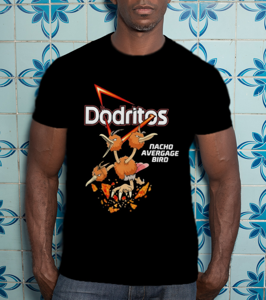 Dodritos Nacho AVERGAGE BIRD Pokemon T-Shirt