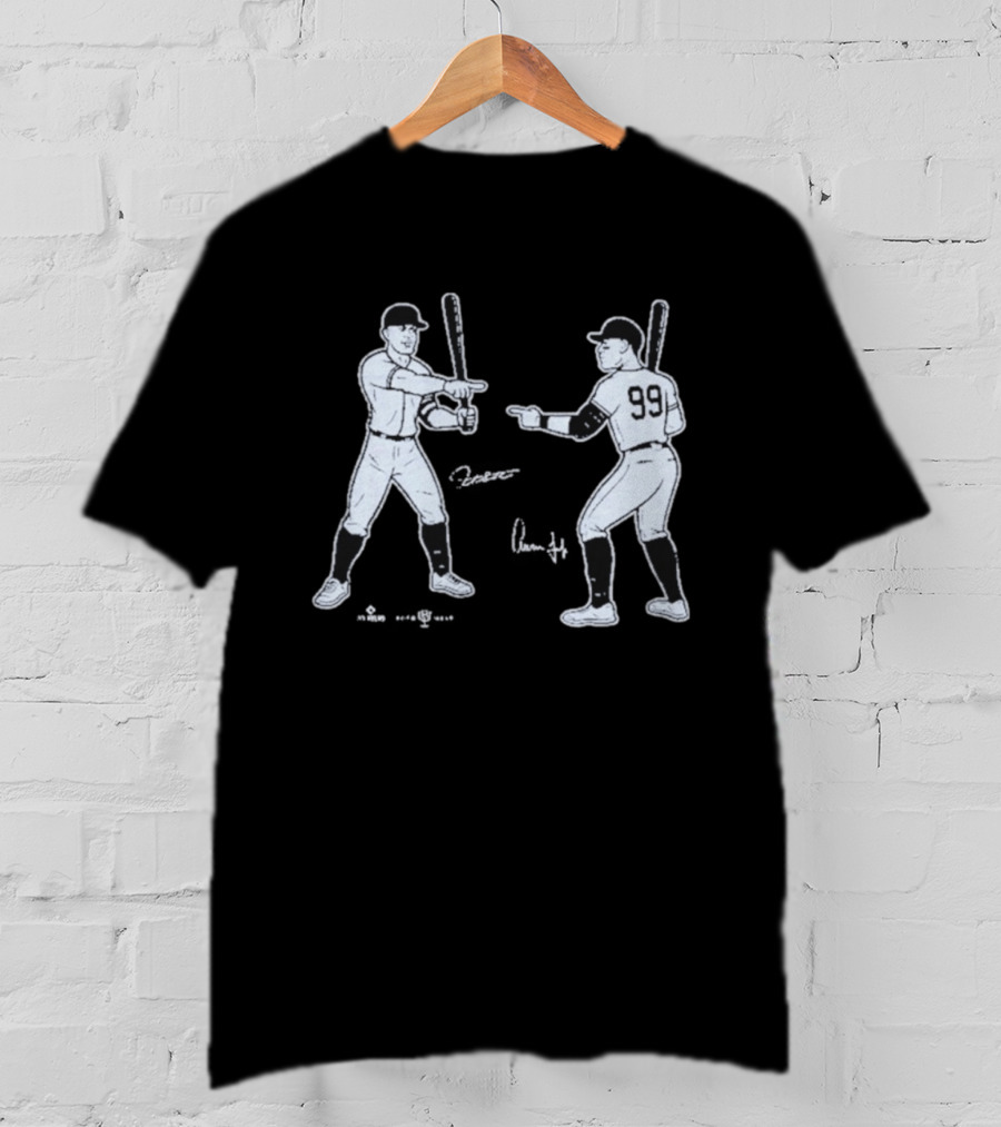 Giancarlo Stanton Aaron Judge New York Yankees Bronx Giants T-Shirt