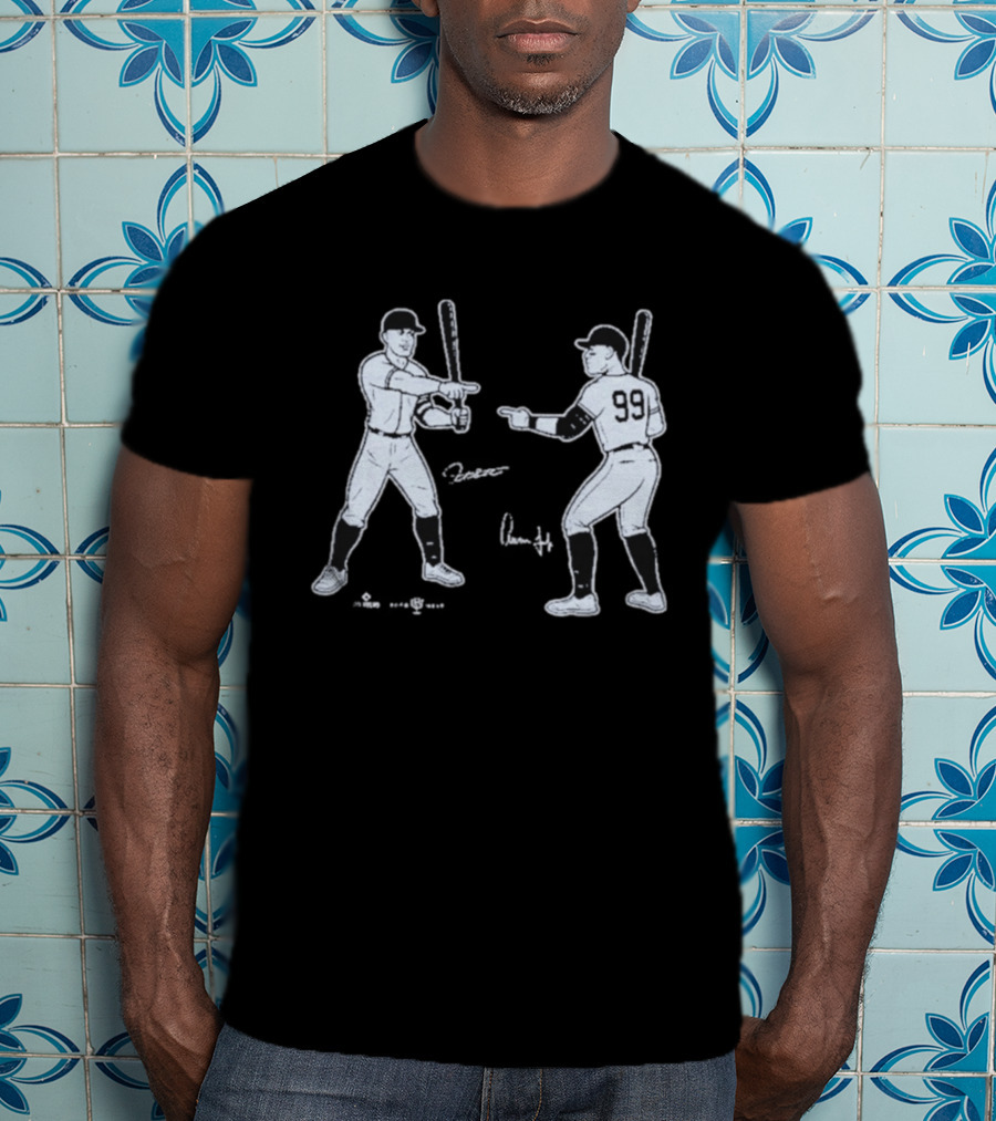 Giancarlo Stanton Aaron Judge New York Yankees Bronx Giants T-Shirt