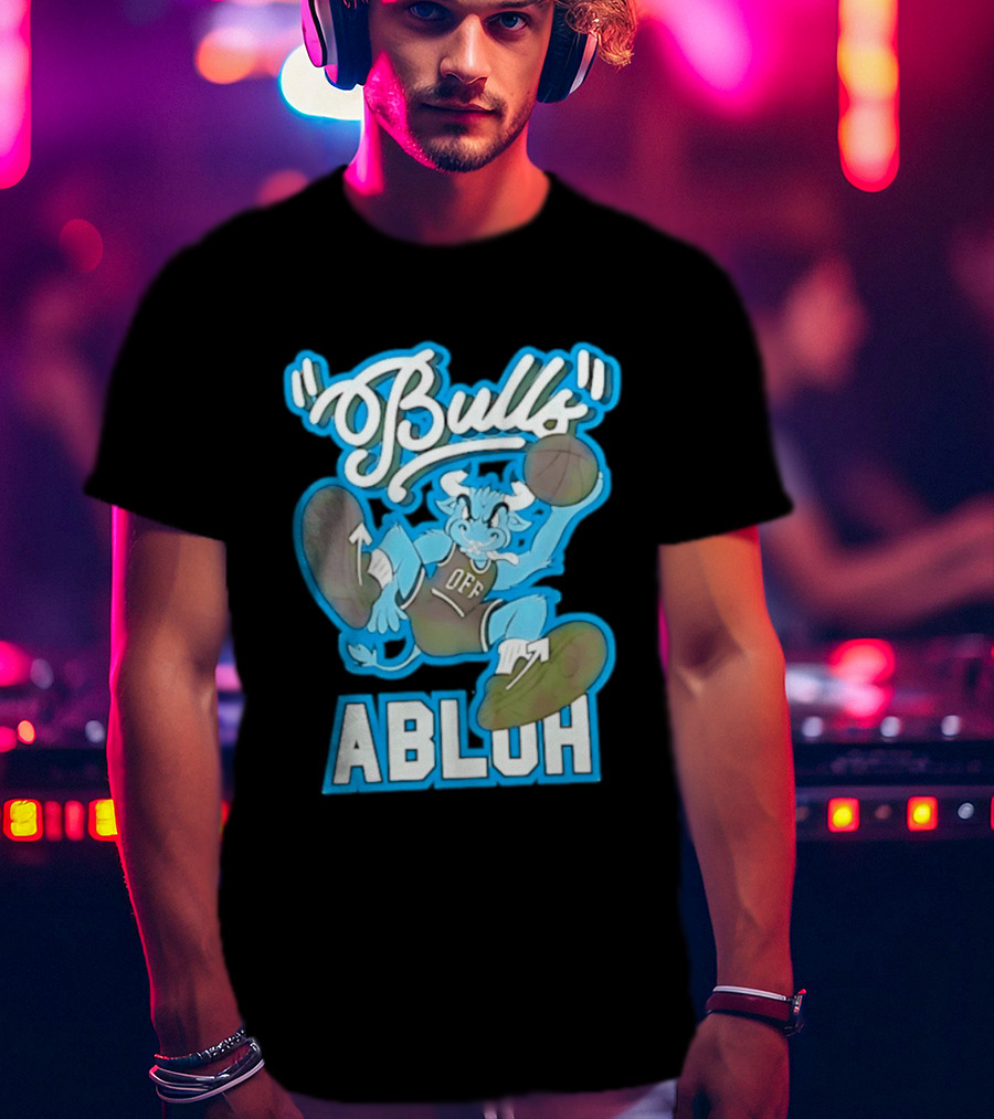 Bulls Abloh Off Basketball Slam Dunk T-Shirt