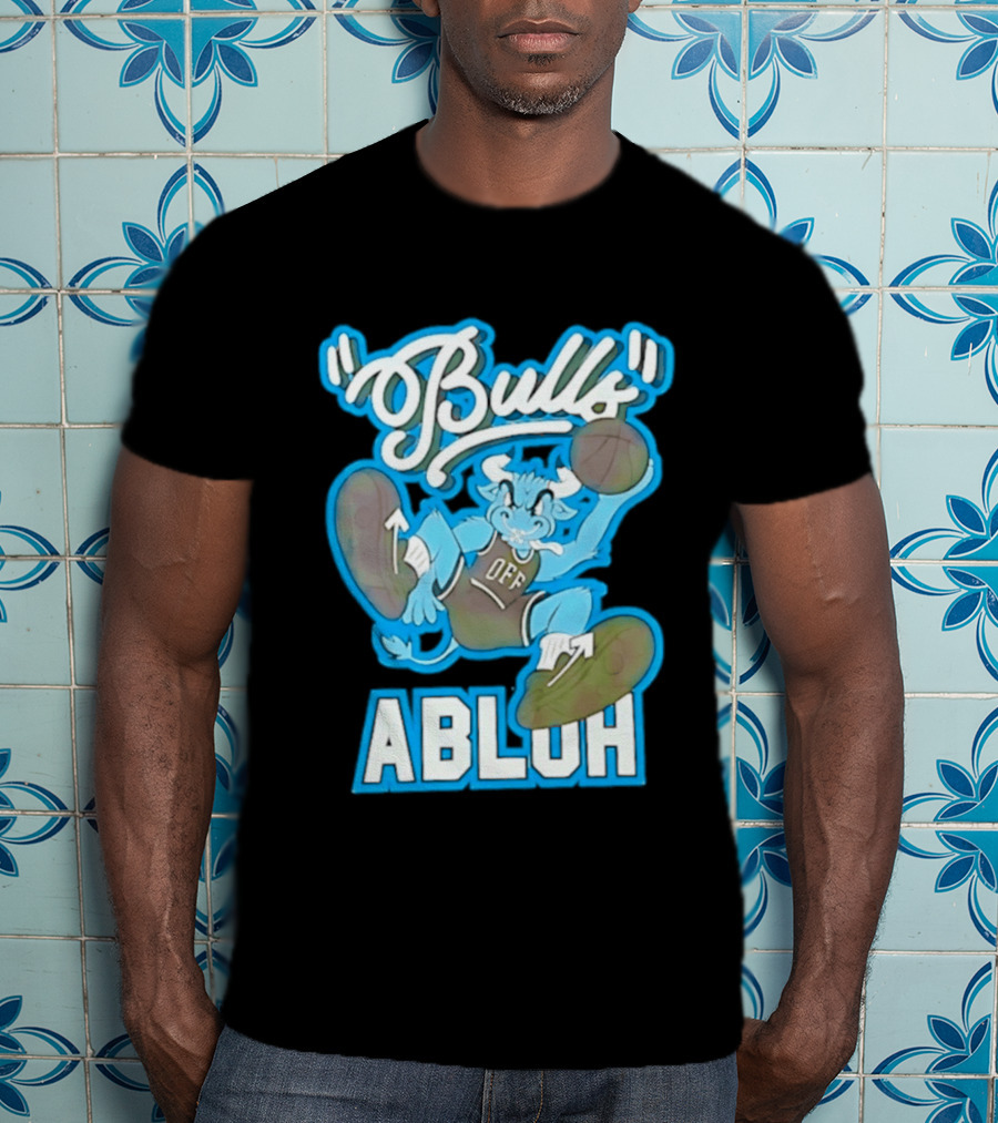 Bulls Abloh Off Basketball Slam Dunk T-Shirt