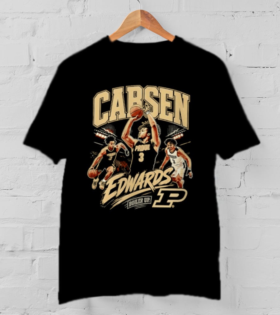 Carsen Edwards Boiler Up Purdue Boilermakers Basketball P Team 3 T-Shirt