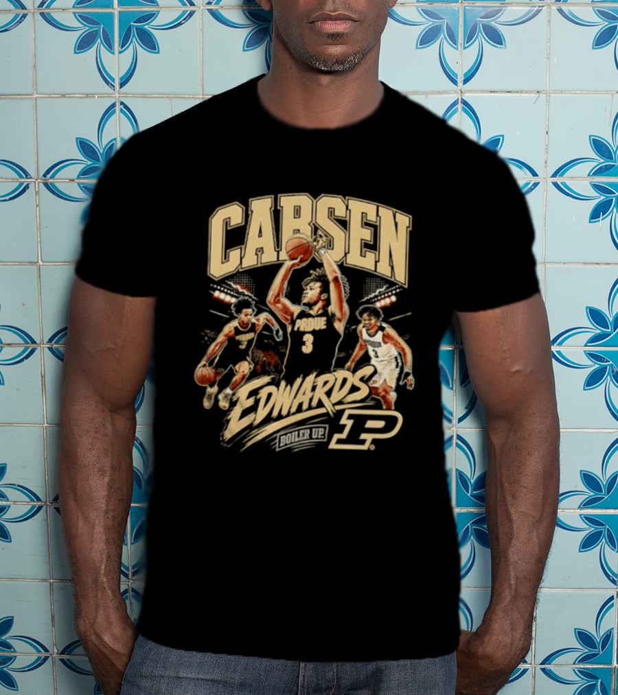Carsen Edwards Boiler Up Purdue Boilermakers Basketball P Team 3 T-Shirt