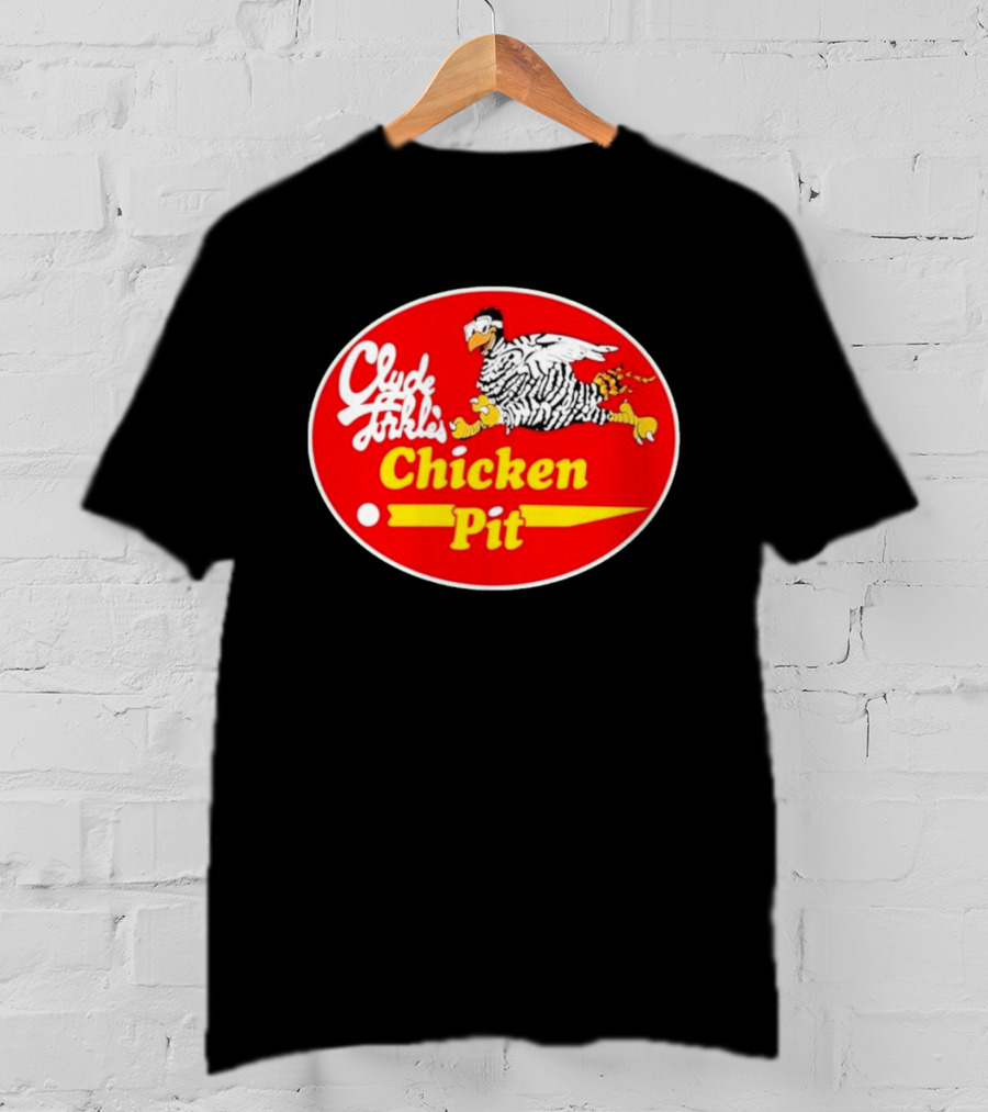 Clyde Torkel's Chicken Pit Stroker Ace Racing Theme Retro 1983 T-Shirt