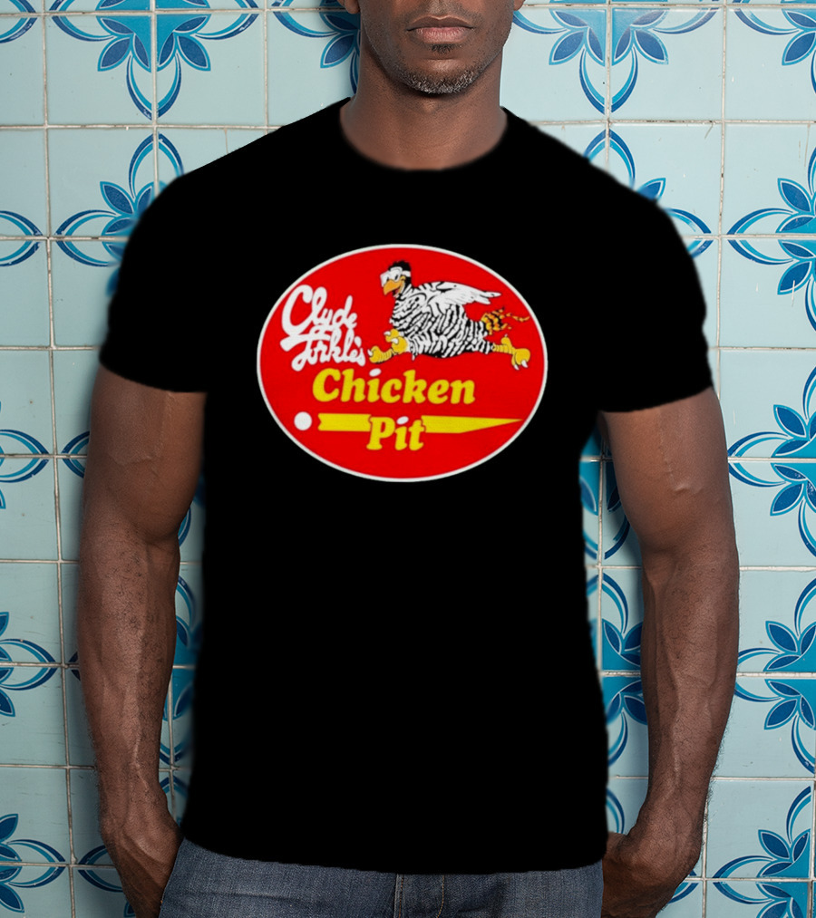 Clyde Torkel's Chicken Pit Stroker Ace Racing Theme Retro 1983 T-Shirt