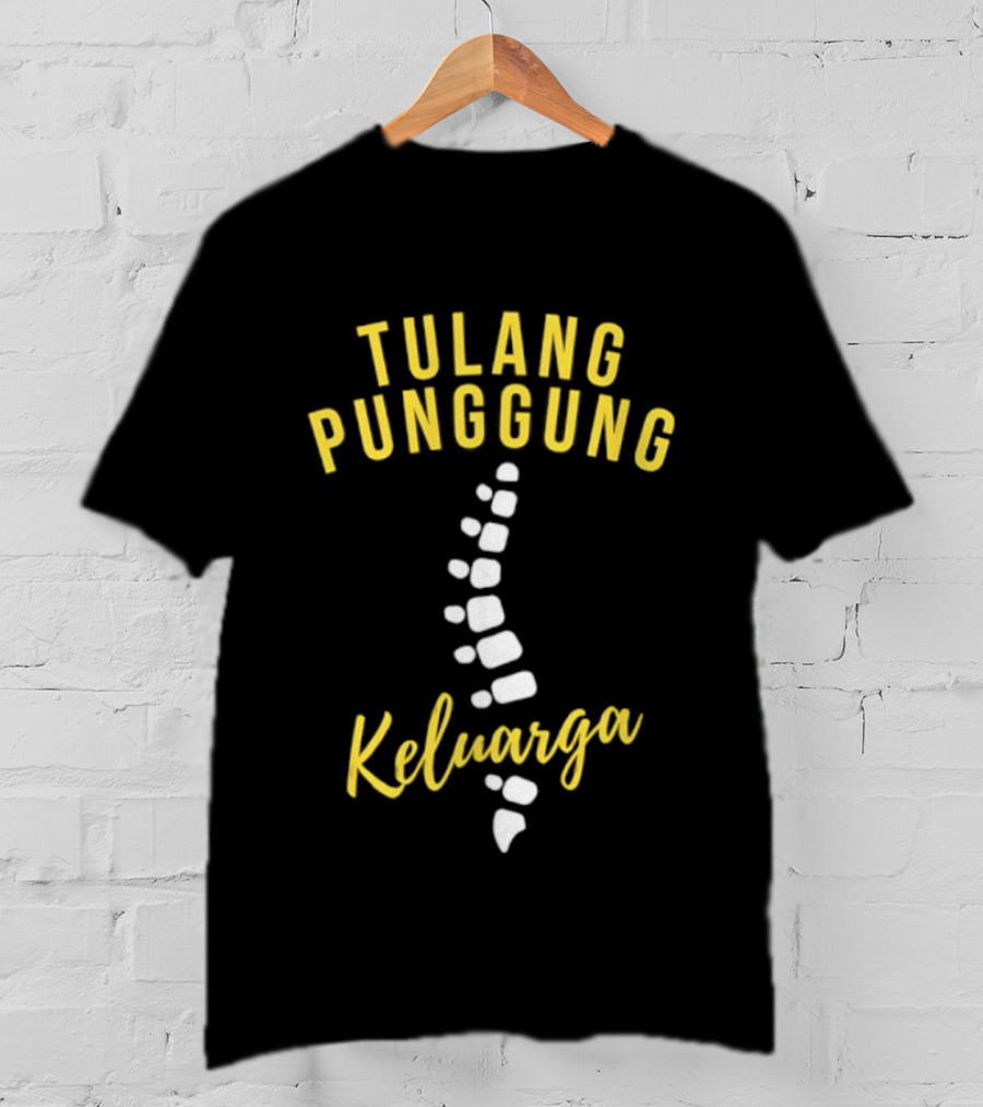 Tulang Punggung Keluarga Family Backbone Spine T-Shirt