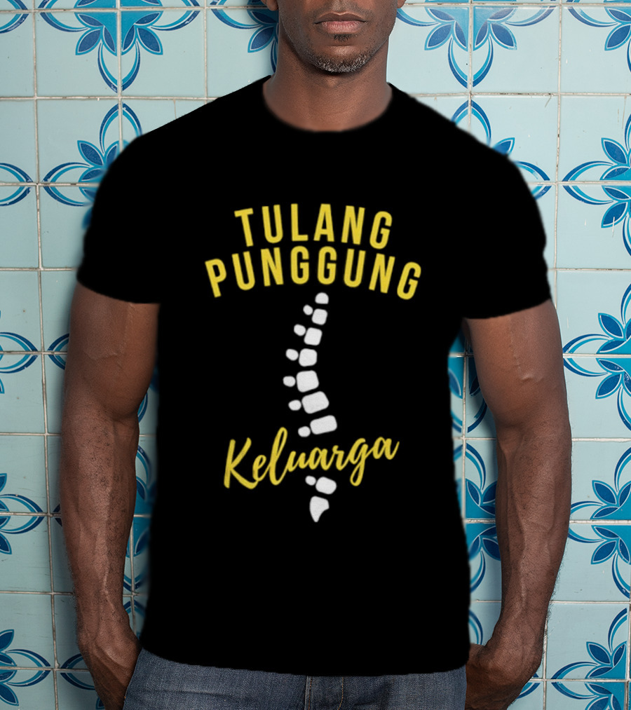 Tulang Punggung Keluarga Family Backbone Spine T-Shirt