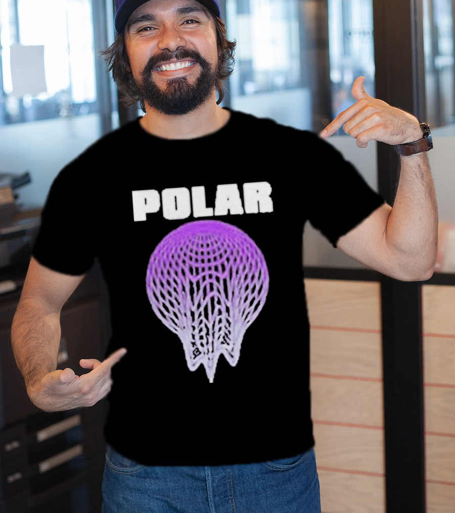 Polar Everywhere Everything Purple Jellyfish T-Shirt