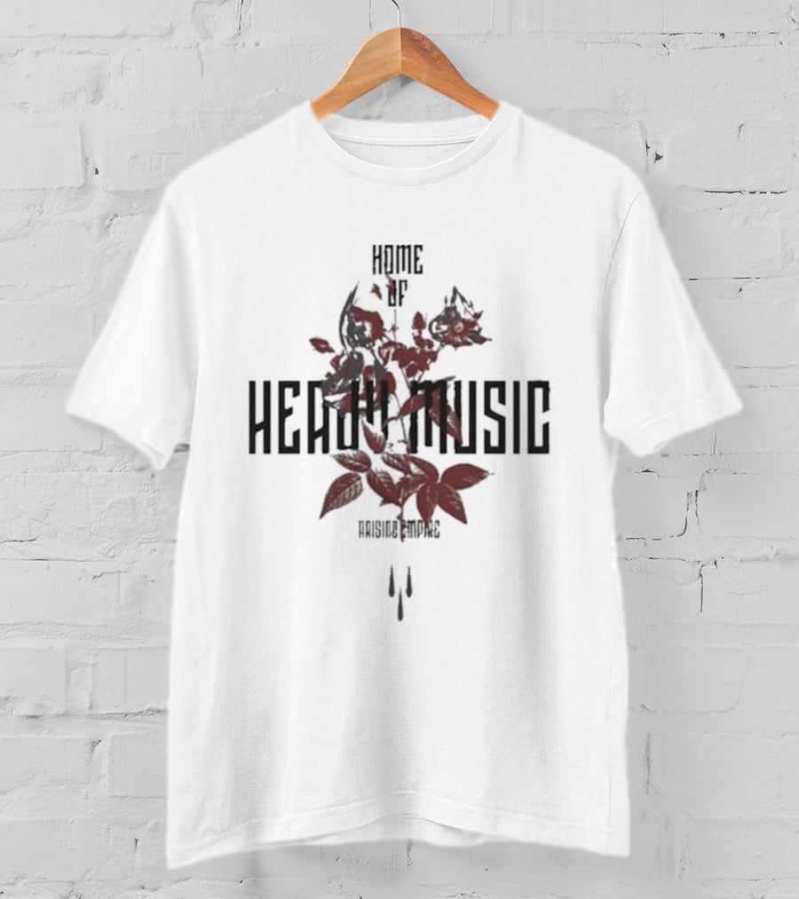 Arising Empire Home Of Heavy Music Floral T-Shirt