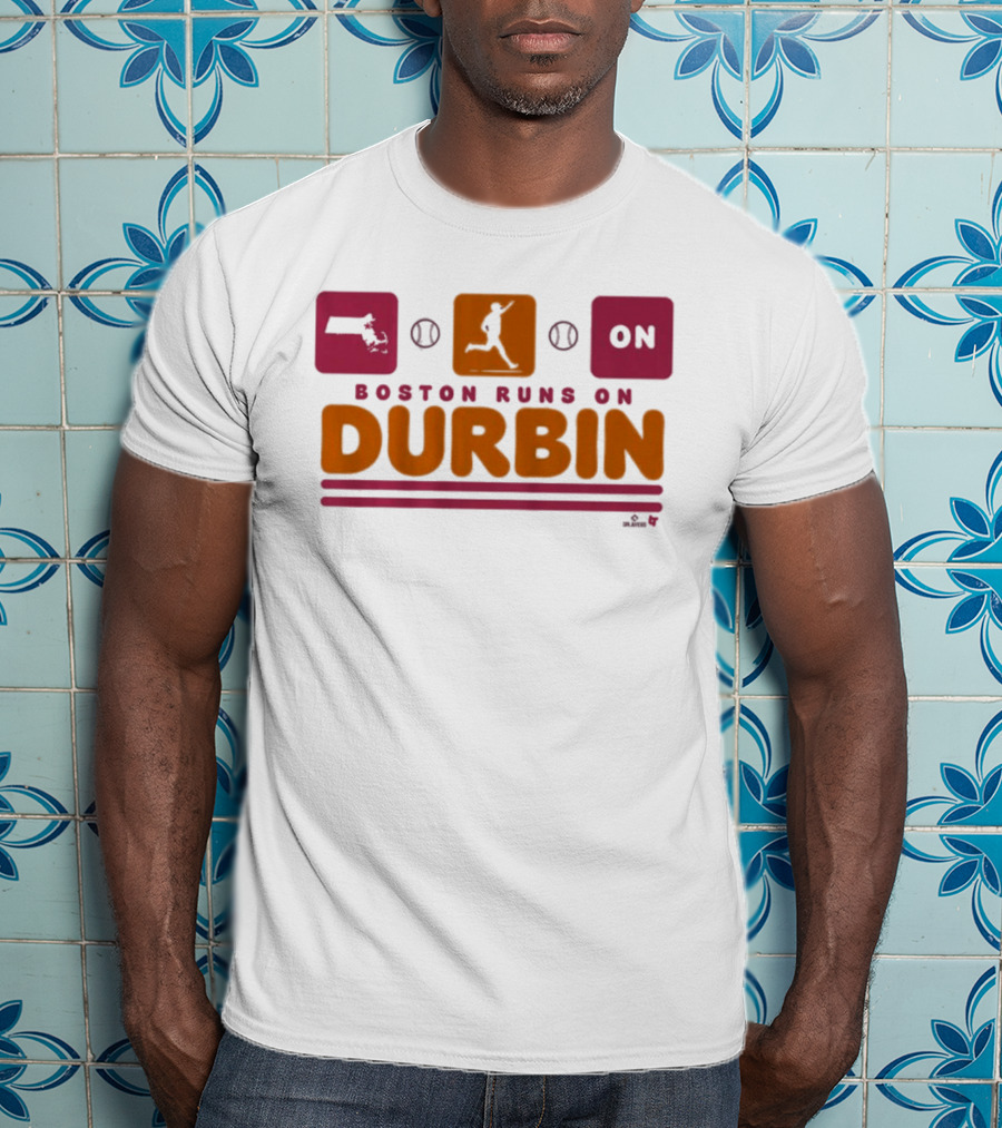 Boston Runs On Durbin Massachusetts Running T-Shirt