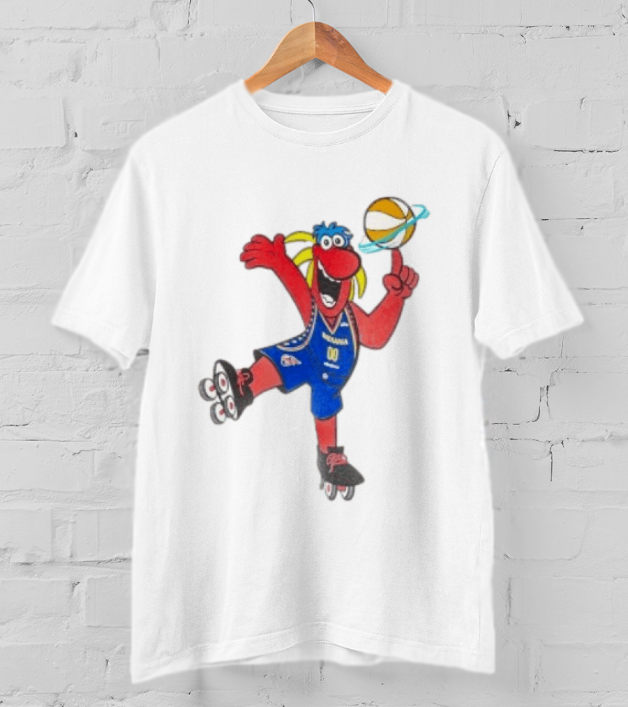 Freddy Fever Indiana 00 WNBA Roller Skating T-Shirt