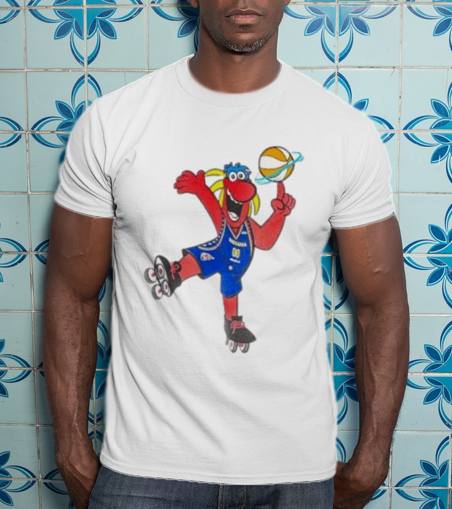 Freddy Fever Indiana 00 WNBA Roller Skating T-Shirt