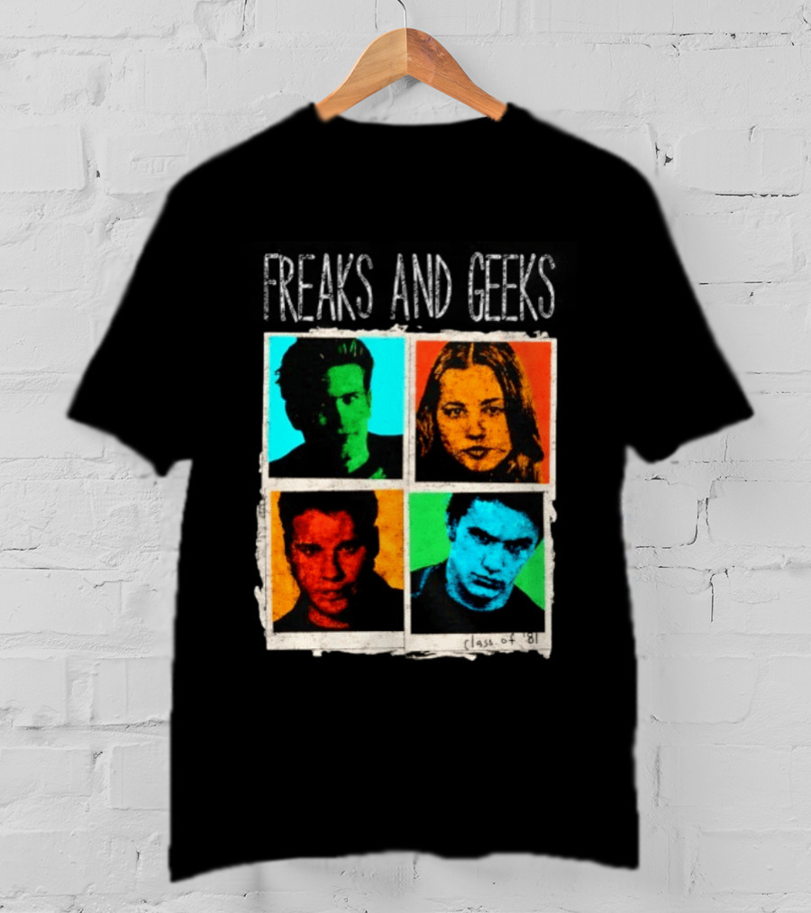 Freaks And Geeks Class Of 81 TV Show Cult Classic Character Portraits T-Shirt