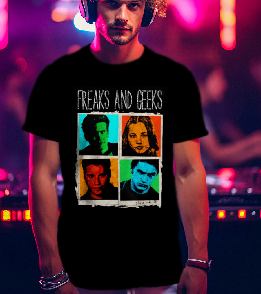 Freaks And Geeks Class Of 81 TV Show Cult Classic Character Portraits T-Shirt
