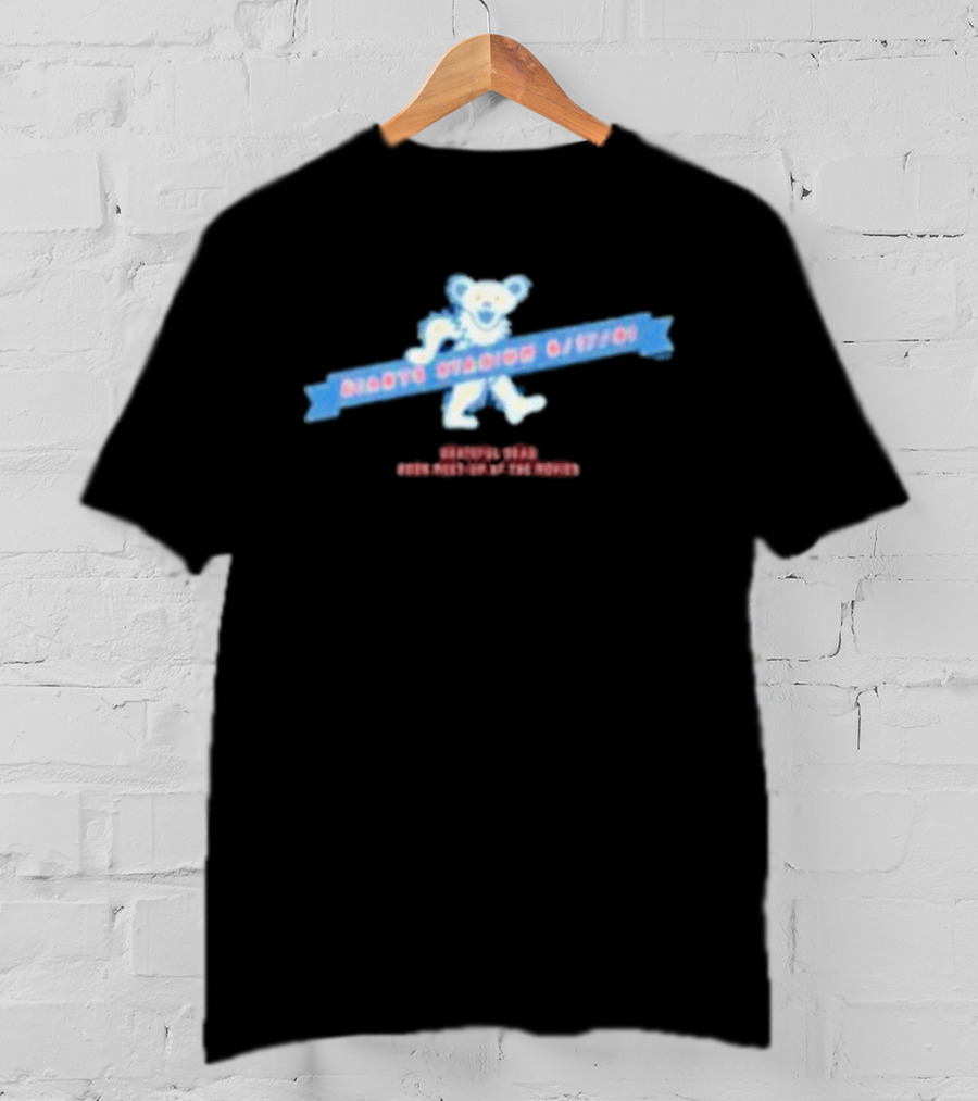 Grateful Dead Giants Stadium 6/17/91 Steal Your Face Skeleton Iconic Band T-Shirt
