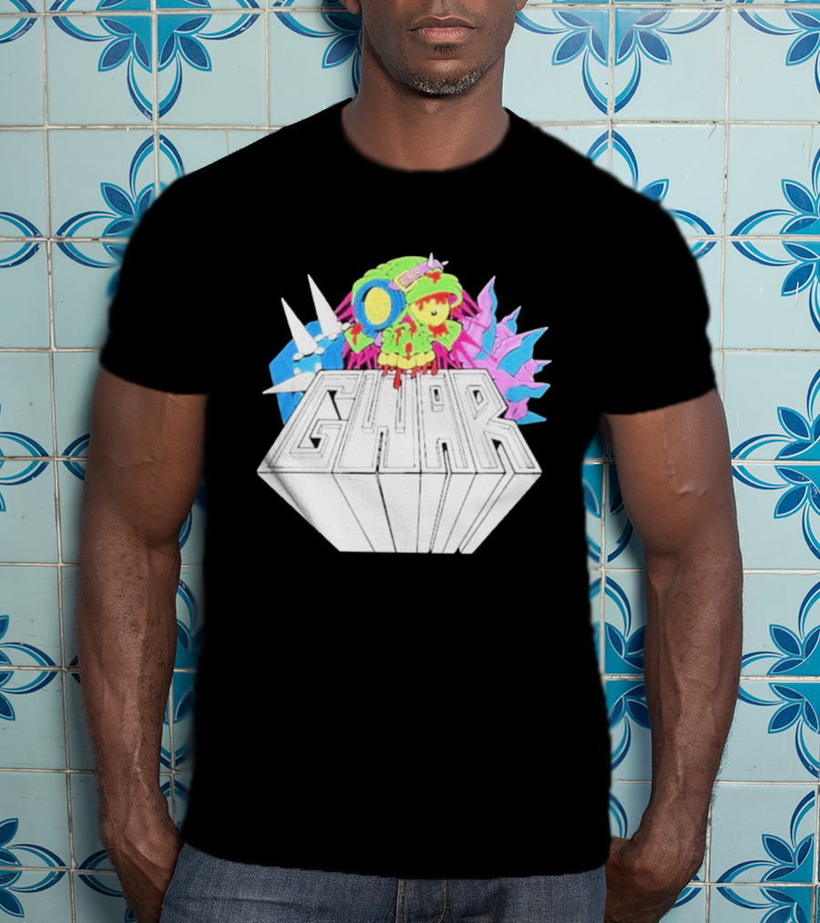 GWAR Rotting Skull Character Spiked Armor T-Shirt