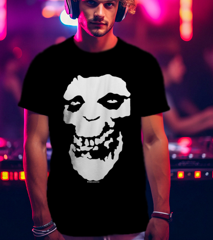 Halftime A Bathing Ape Misfits Fiend Skull T-Shirt