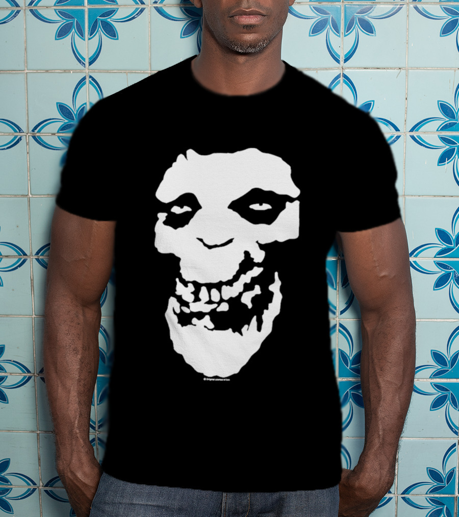 Halftime A Bathing Ape Misfits Fiend Skull T-Shirt