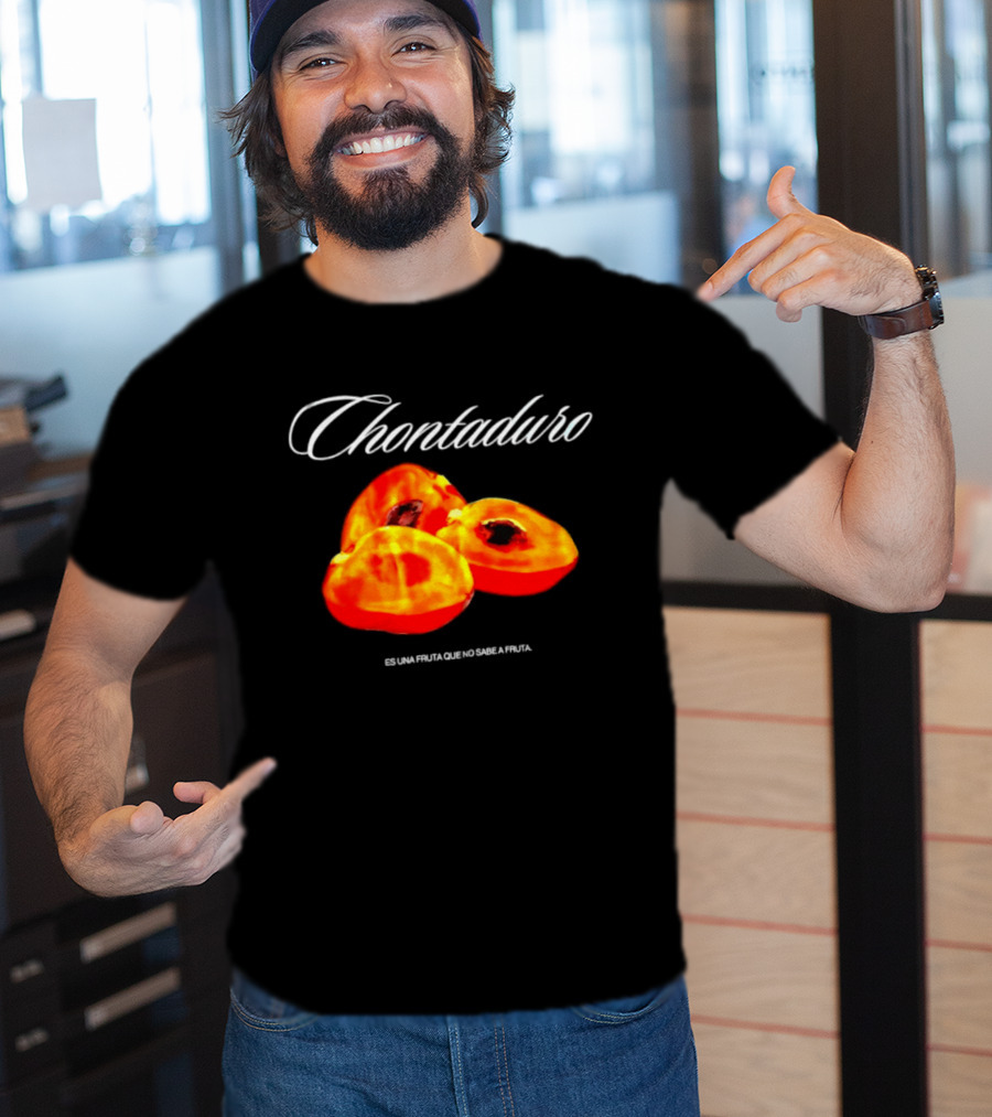 Chontaduro Es Una Fruta Que No Sabe A Fruta With Vibrant Fruit T-Shirt