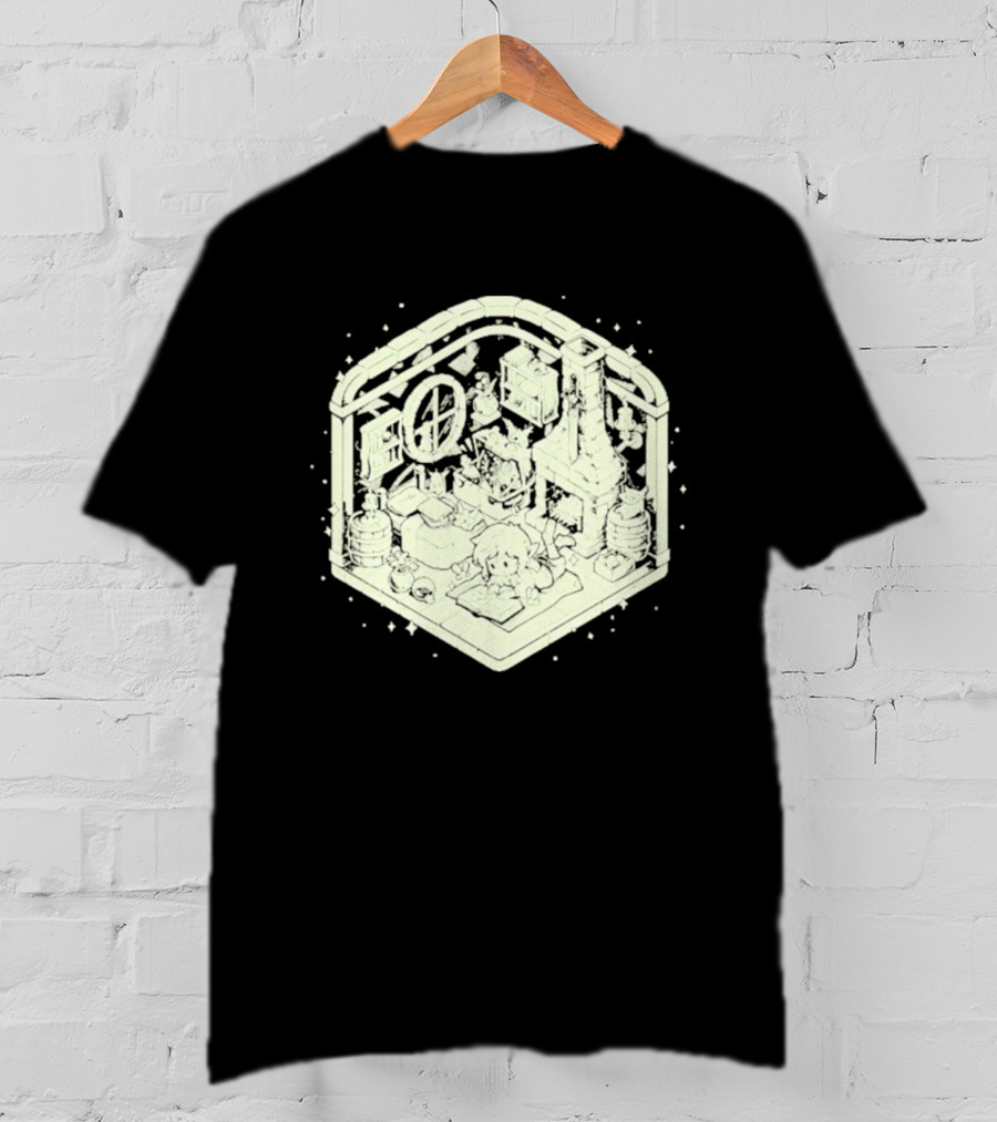 Cozy Hero's Hideout Avengers Room Isometric T-Shirt