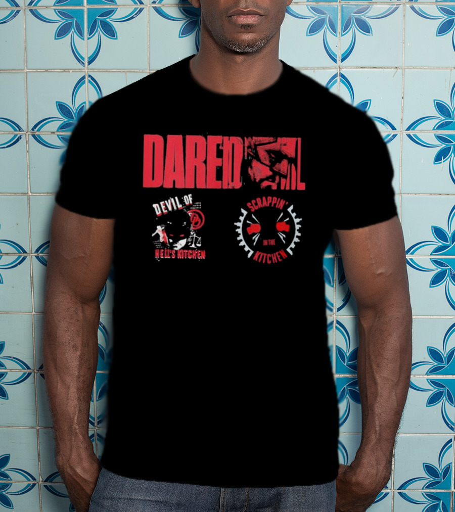 DAREDEVIL Devil Of Hell's Kitchen Scrappin T-Shirt