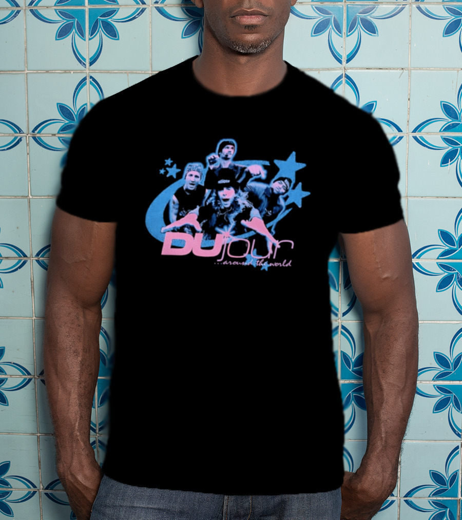 Dujour Band Around The World Josie And The Pussycats Stars T-Shirt