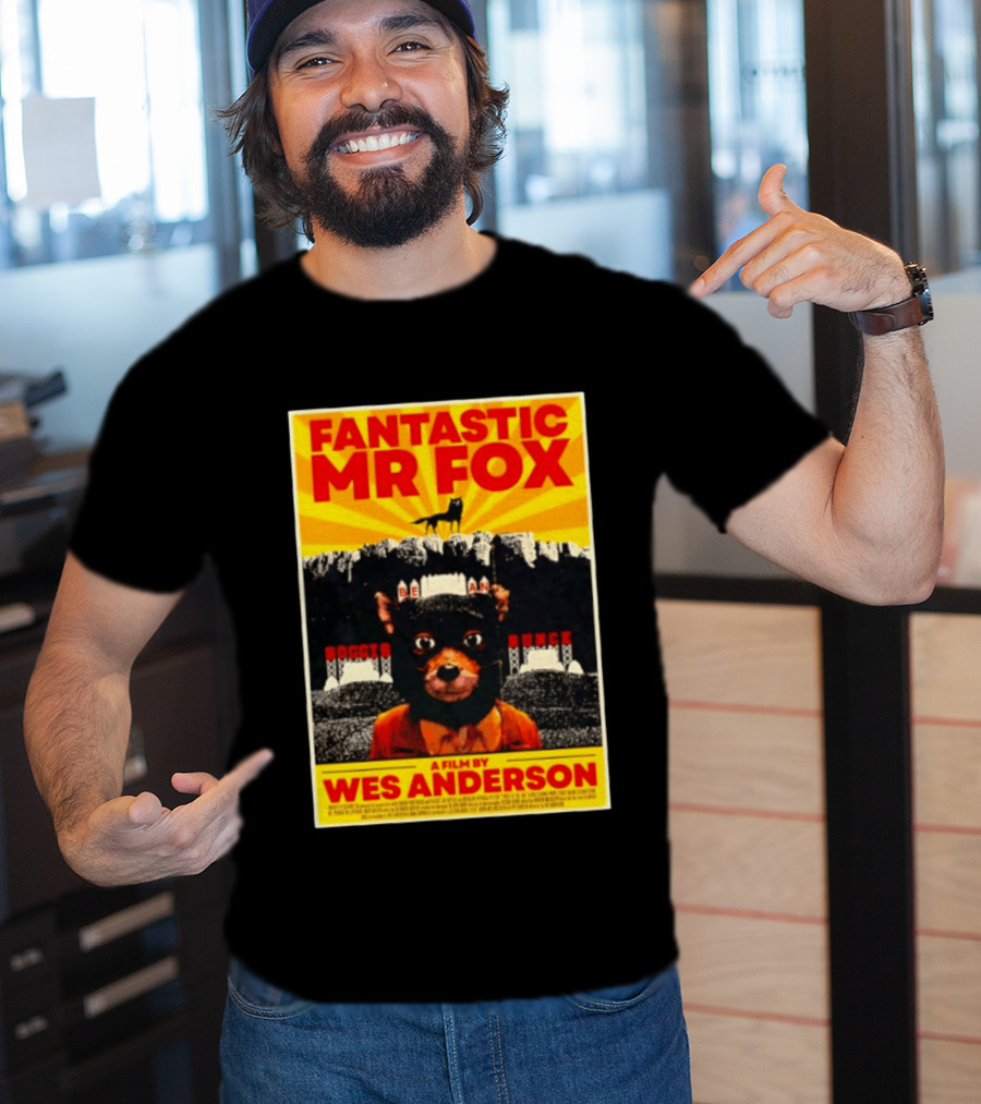 Fantastic Mr Fox Wes Anderson Film Boggis Bunce Bean Be An Animal T-Shirt