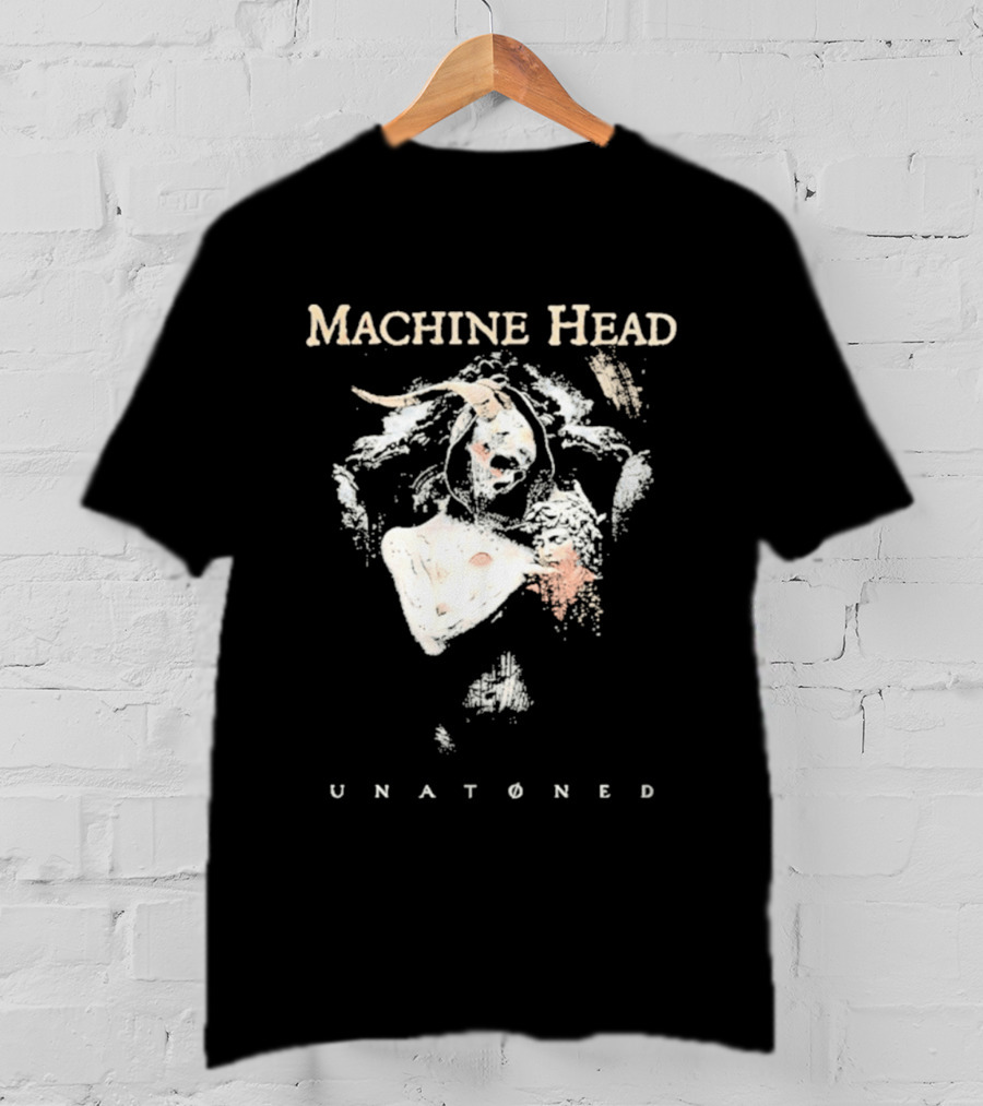 Machine Head Unatøned Abstract Face T-Shirt