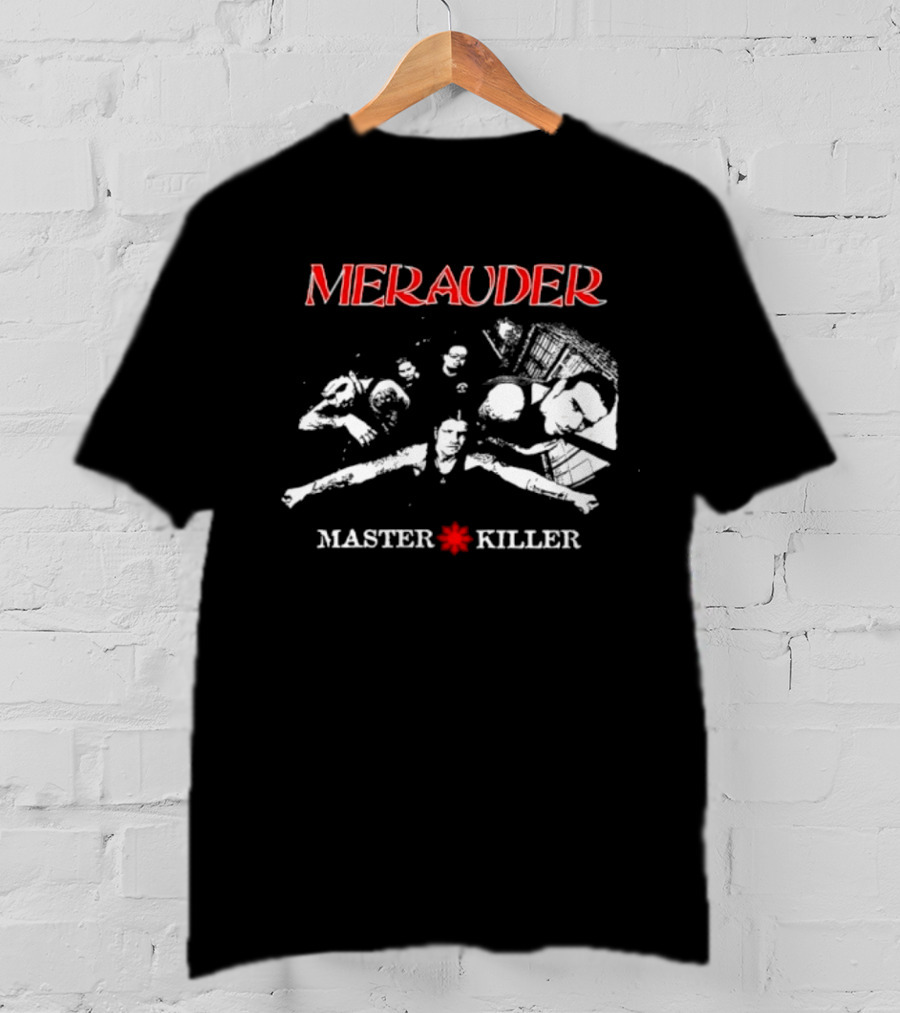 Merauder Master Killer Hardcore Metal Iconic Album T-Shirt