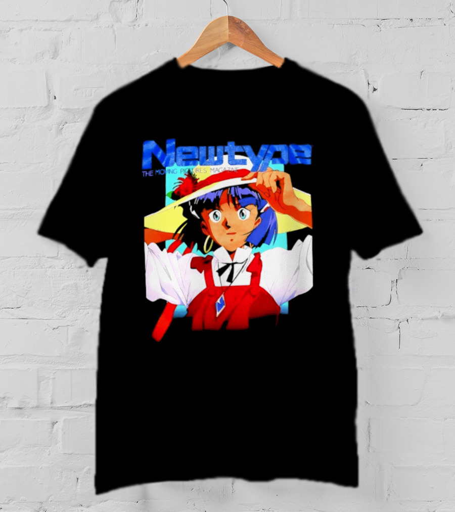 Newtype The Moving Pictures Anime Magazine T-Shirt