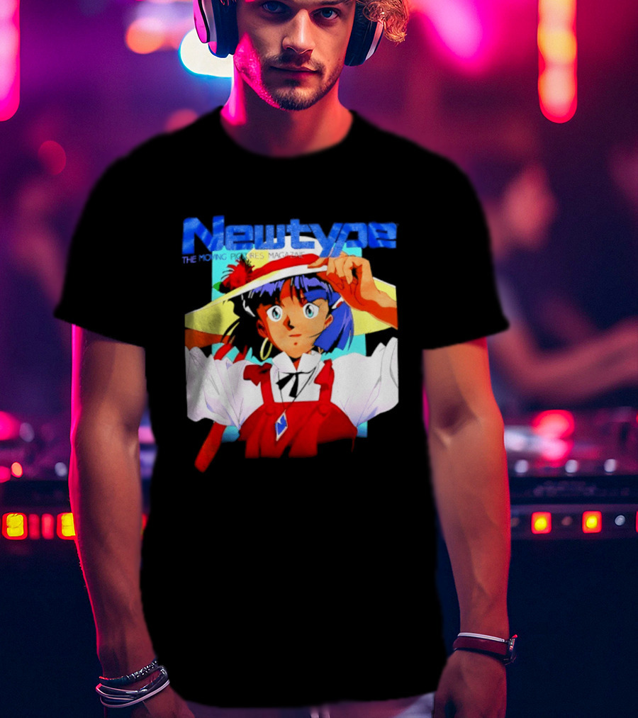 Newtype The Moving Pictures Anime Magazine T-Shirt