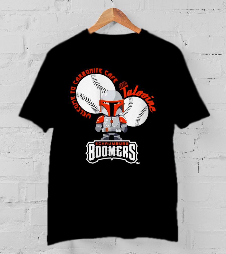 Schaumburg Boomers Welcome To Carbonite Cafe On Tatooine T-Shirt