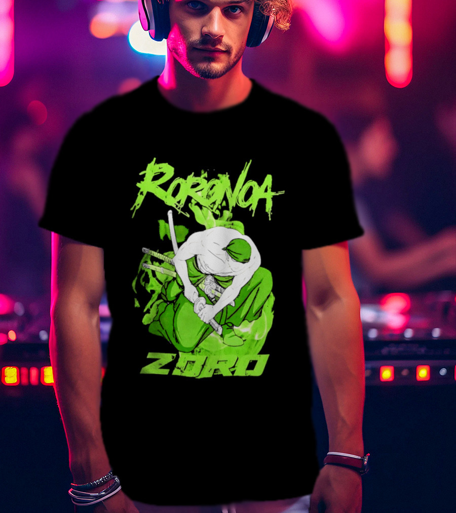 Roronoa Zoro Tonal One Piece Anime T-Shirt