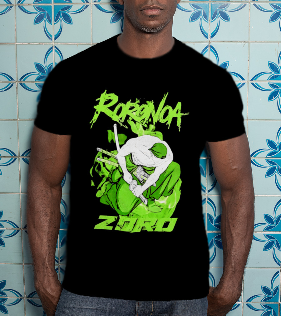 Roronoa Zoro Tonal One Piece Anime T-Shirt